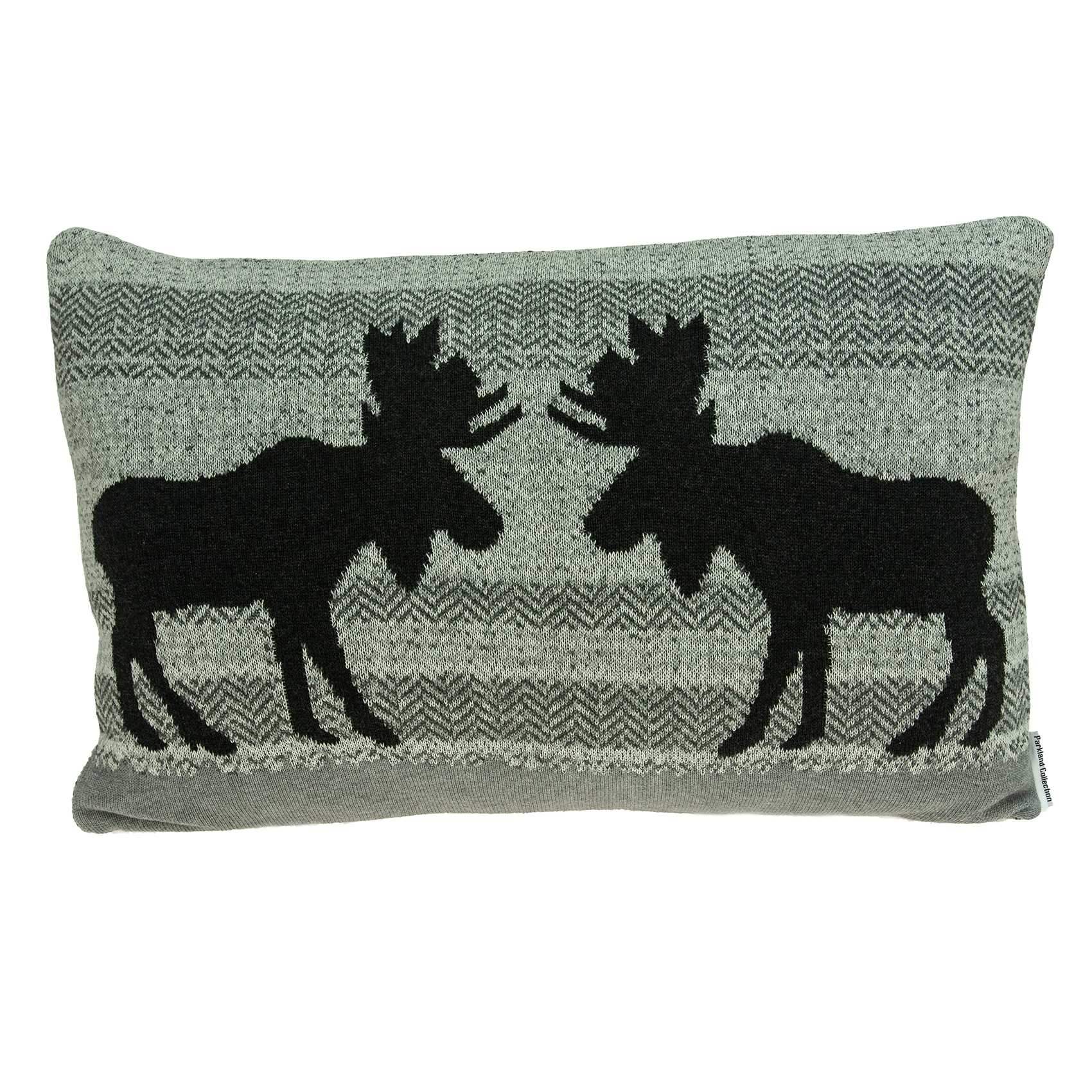 24" X 5" X 16" Lodge Gray Pillow Cover With Poly Insert - Homeroots - Flyclothing LLC