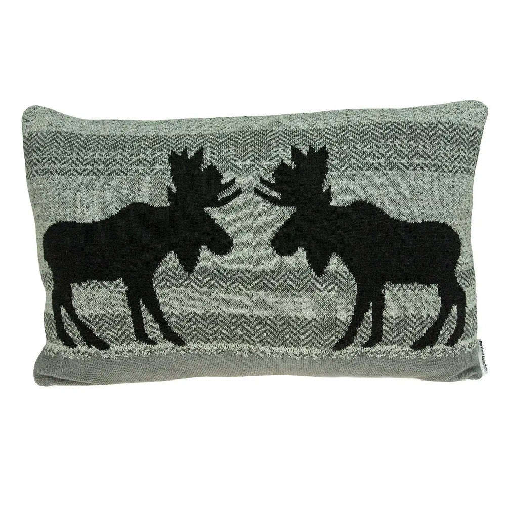 24" X 5" X 16" Lodge Gray Pillow Cover With Poly Insert - Homeroots
