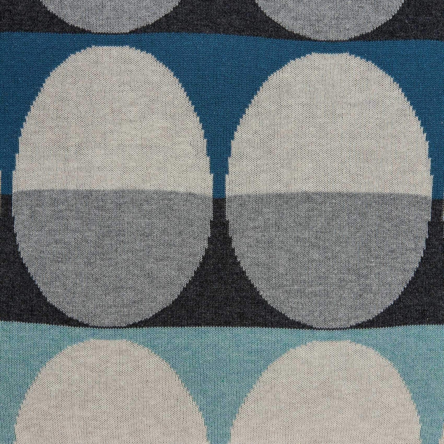 20" X 7" X 20" Transitional Gray And Blue Pillow Cover With Poly Insert - Homeroots - Flyclothing LLC