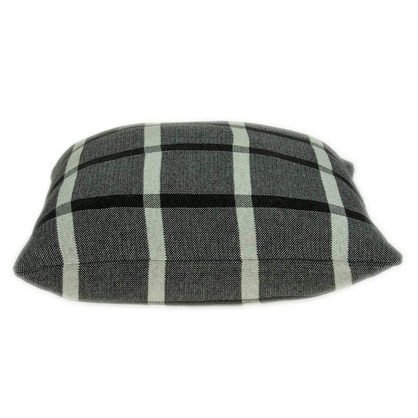 20" X 7" X 20" Transitional Gray Pillow Cover With Poly Insert - Homeroots - Flyclothing LLC