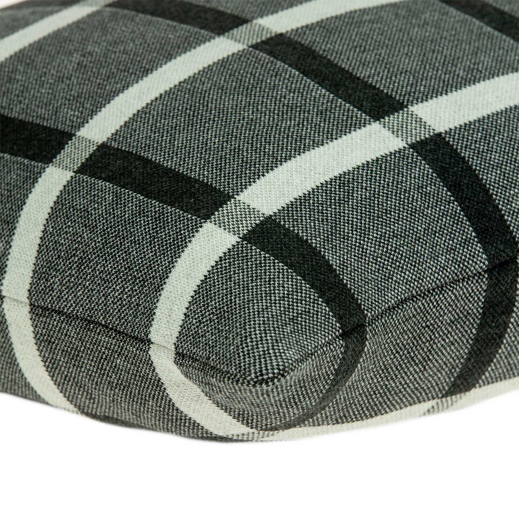 20" X 7" X 20" Transitional Gray Pillow Cover With Poly Insert - Homeroots - Flyclothing LLC
