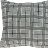 20" X 7" X 20" Transitional Gray Accent Pillow Cover With Poly Insert - Homeroots - Flyclothing LLC