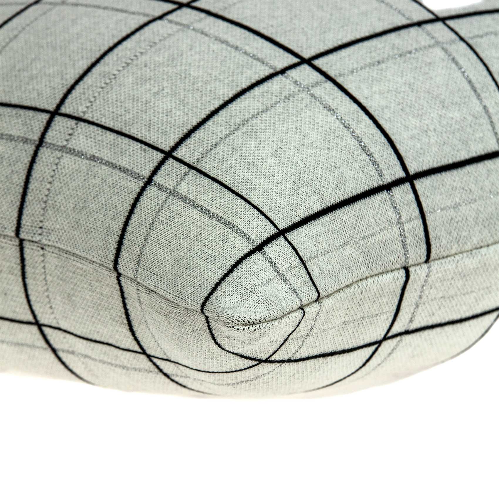 20" X 7" X 20" Transitional Gray Pillow Cover With Poly Insert - Homeroots - Flyclothing LLC