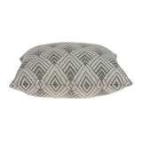 20" X 7" X 20" Beautiful Transitional Tan Cotton Pillow Cover With Poly Insert - Homeroots