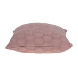 20" X 7" X 20" Transitional Pink Pillow Cover With Poly Insert - Homeroots