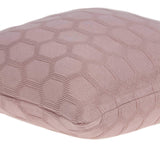 20" X 7" X 20" Transitional Pink Pillow Cover With Poly Insert - Homeroots - Flyclothing LLC