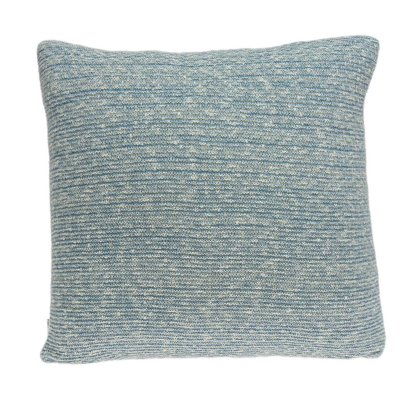 20" Aqua Teal Woven Cotton Blend Throw Pillow - Homeroots - Flyclothing LLC