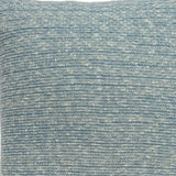 20" Aqua Teal Woven Cotton Blend Throw Pillow - Homeroots - Flyclothing LLC