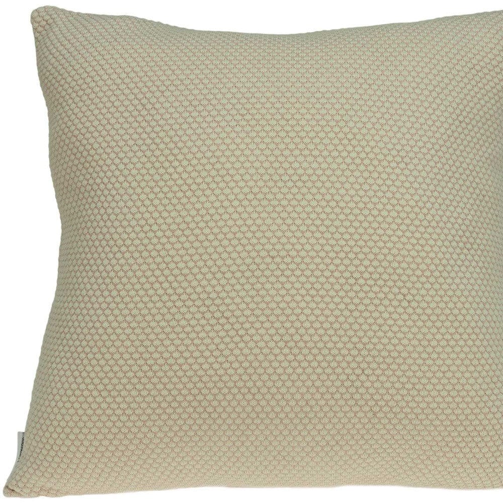 20" X 7" X 20" Beautiful Transitional Tan Pillow Cover With Poly Insert - Homeroots - Flyclothing LLC