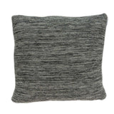 20" Gray Woven Cotton Blend Throw Pillow - Homeroots