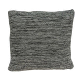 20" Gray Woven Cotton Blend Throw Pillow - Homeroots