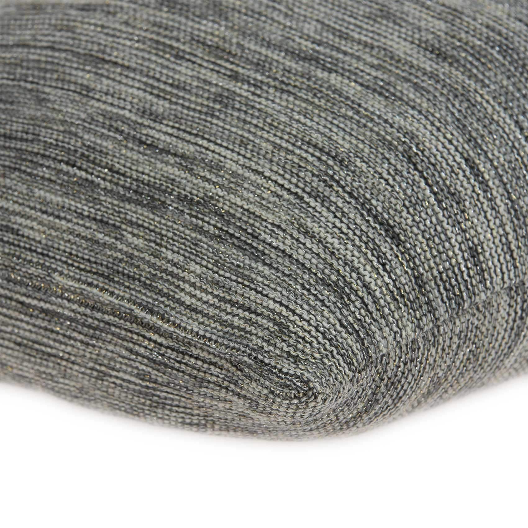 20" Gray Woven Cotton Blend Throw Pillow - Homeroots - Flyclothing LLC