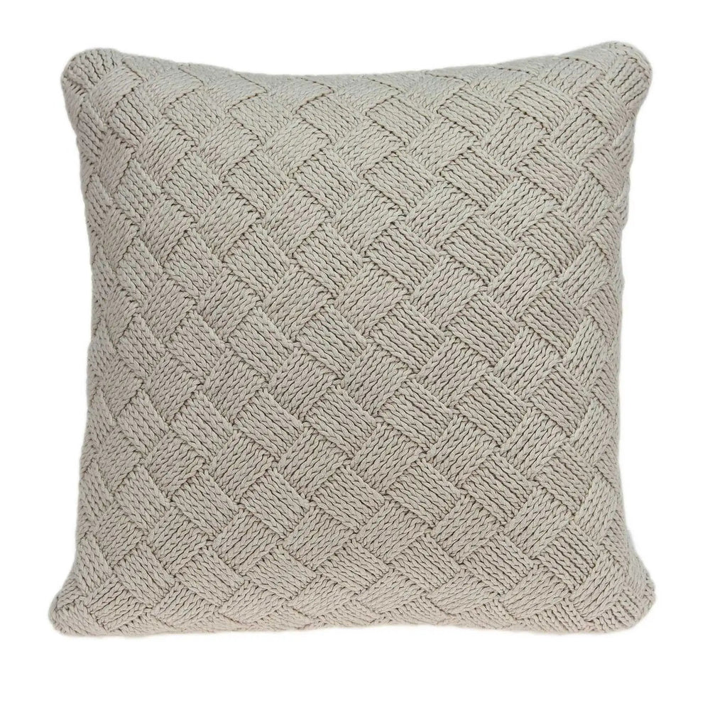 20" X 7" X 20" Charming Transitional Beige Accent Pillow Cover With Poly Insert - Homeroots - Flyclothing LLC