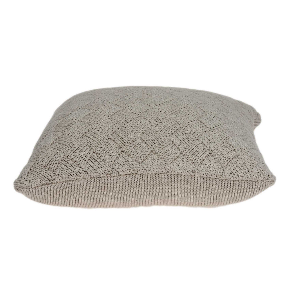 20" X 7" X 20" Charming Transitional Beige Accent Pillow Cover With Poly Insert - Homeroots - Flyclothing LLC