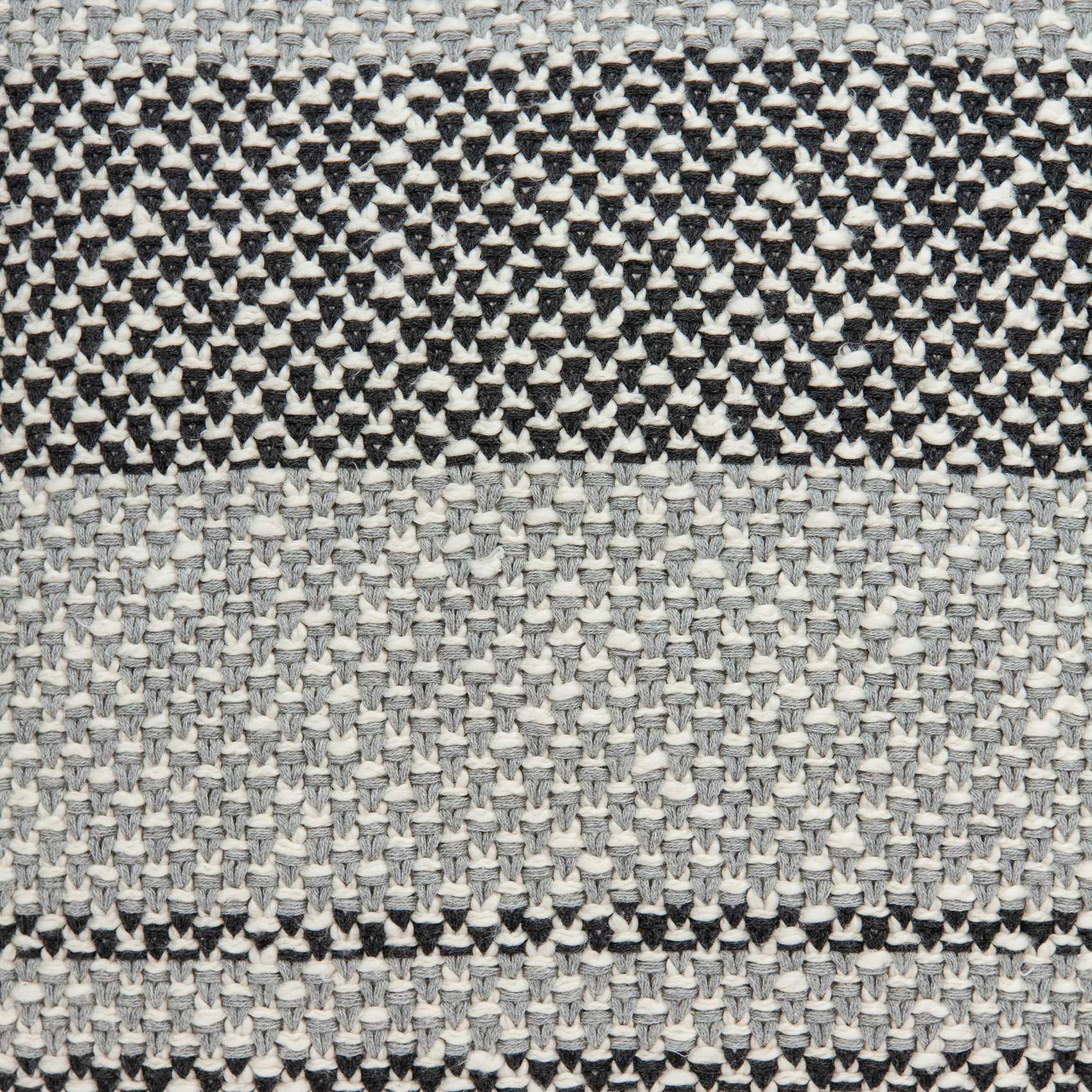 20" X 7" X 20" Stunning Transitional Gray Accent Pillow Cover With Poly Insert - Homeroots - Flyclothing LLC