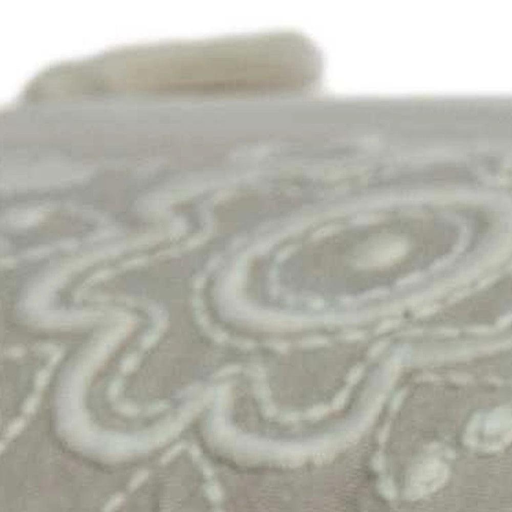 20" X 6" X 14" Transitional Beige Pillow Cover With Poly Insert - Homeroots - Flyclothing LLC