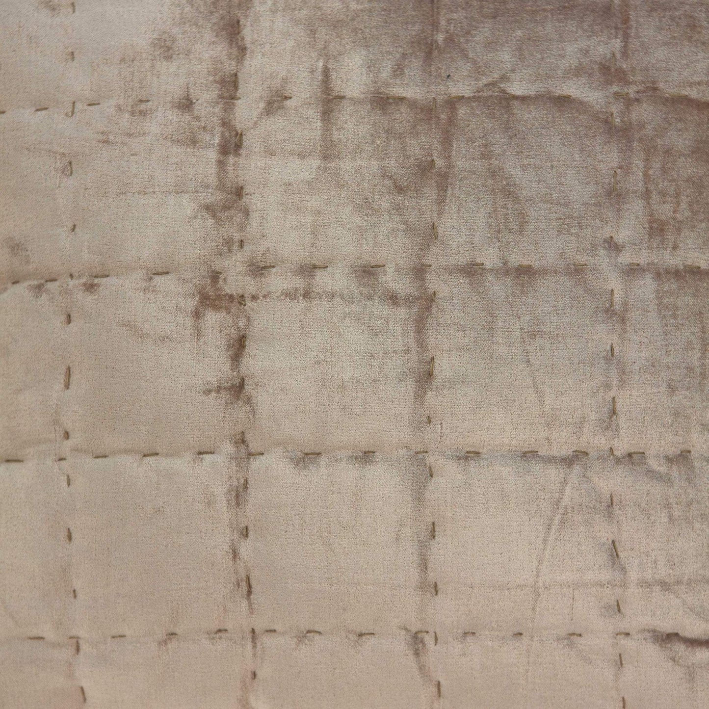 20" X 7" X 20" Transitional Taupe Solid Quilted Pillow Cover With Poly Insert - Homeroots - Flyclothing LLC