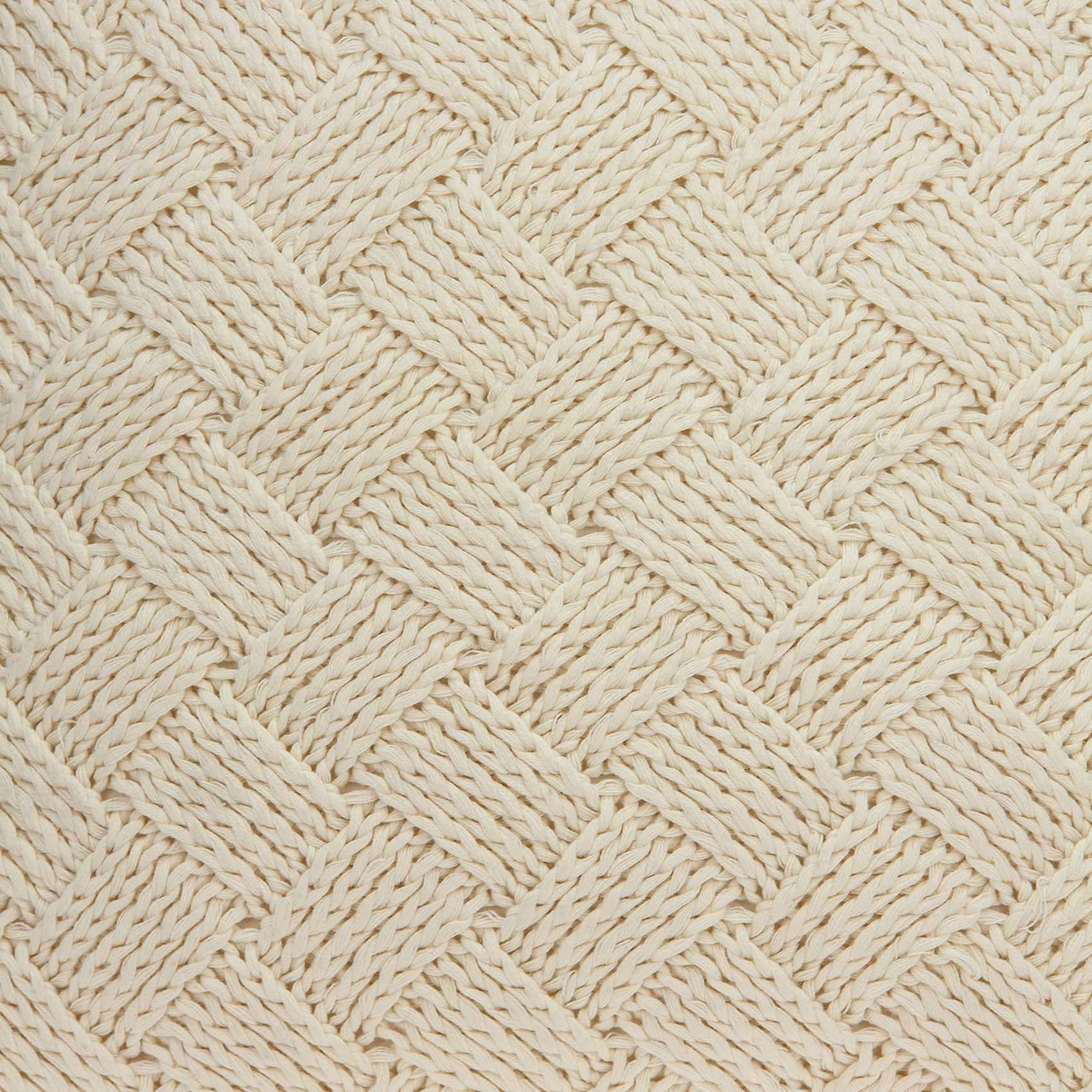 20" X 7" X 20" Transitional Beige Pillow Cover With Poly Insert - Homeroots - Flyclothing LLC
