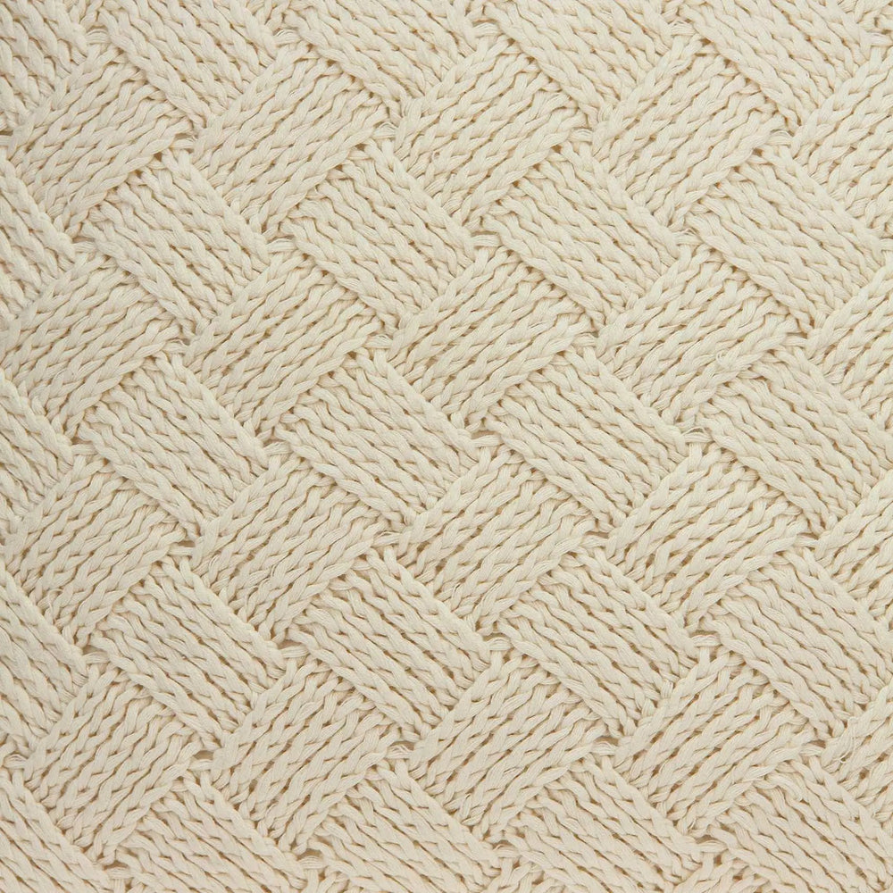 20" X 7" X 20" Transitional Beige Pillow Cover With Poly Insert - Homeroots - Flyclothing LLC