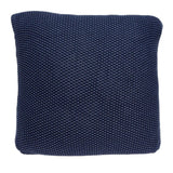 18" X 5" X 18" Transitional Blue Pillow Cover With Poly Insert - Homeroots