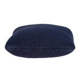 18" X 5" X 18" Transitional Blue Pillow Cover With Poly Insert - Homeroots - Flyclothing LLC