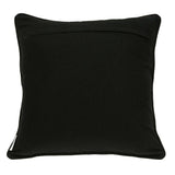 20" X 7" X 20" Cool Transitional Black And White Pillow Cover With Poly Insert - Homeroots