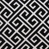 20" X 7" X 20" Cool Transitional Black And White Pillow Cover With Poly Insert - Homeroots - Flyclothing LLC
