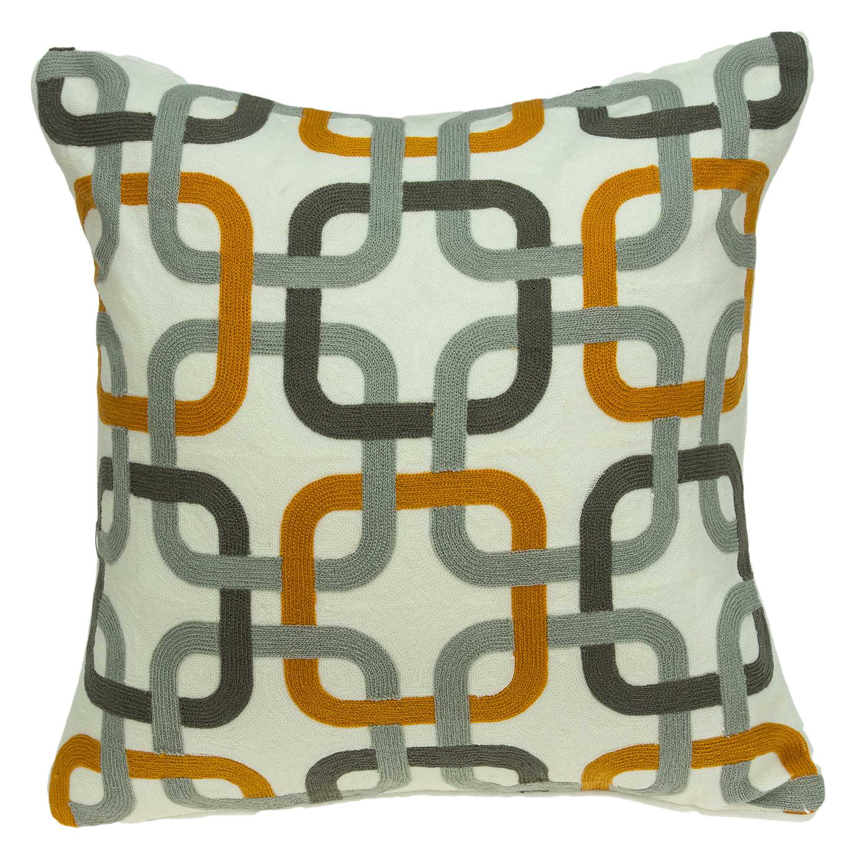 20" X 7" X 20" Multicolor Pillow Cover With Poly Insert - Homeroots - Flyclothing LLC