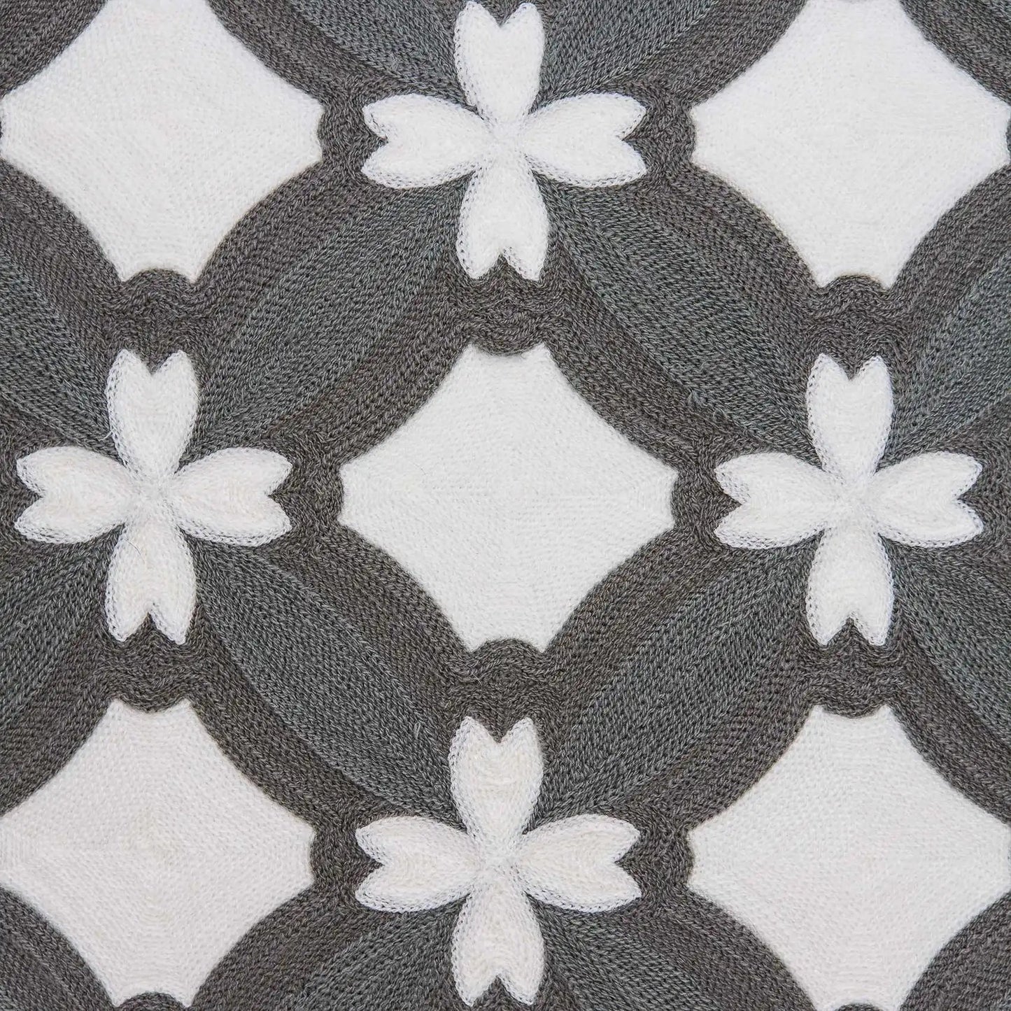 20" X 7" X 20" Transitional Gray And White Pillow Cover With Poly Insert - Homeroots - Flyclothing LLC