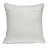 20" X 7" X 20" Transitional Gray And White Accent Pillow Cover With Poly Insert - Homeroots