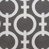 20" X 7" X 20" Transitional Gray And White Accent Pillow Cover With Poly Insert - Homeroots - Flyclothing LLC