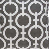 20" X 7" X 20" Transitional Gray And White Accent Pillow Cover With Poly Insert - Homeroots - Flyclothing LLC