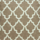 20" X 7" X 20" Transitional Beige And White Pillow Cover With Poly Insert - Homeroots - Flyclothing LLC