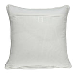 20" X 7" X 20" Traditional Gray And White Cotton Pillow Cover With Poly Insert - Homeroots - Flyclothing LLC
