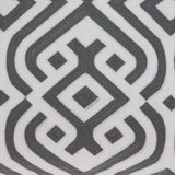 20" X 7" X 20" Gray And White Accent Pillow Cover With Poly Insert - Homeroots - Flyclothing LLC