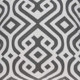 20" X 7" X 20" Gray And White Accent Pillow Cover With Poly Insert - Homeroots - Flyclothing LLC