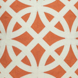 20" X 7" X 20" Transitional Orange Pillow Cover With Poly Insert - Homeroots - Flyclothing LLC
