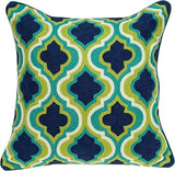 20" X 7" X 20" Handmade Traditional Multicolored Pillow Cover With Poly Insert - Homeroots