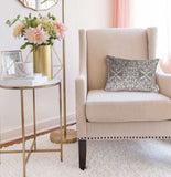 20" X 6" X 14" Transitional Champagne Pillow Cover With Poly Insert - Homeroots - Flyclothing LLC