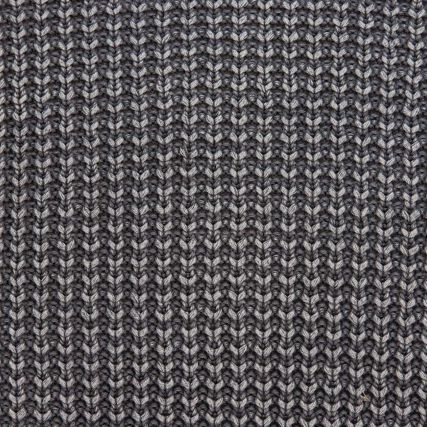 20" X 7" X 20" Transitional Charcoal Pillow Cover With Poly Insert - Homeroots - Flyclothing LLC