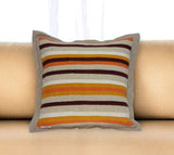 20" X 7" X 20" Transitional Multicolor Pillow Cover With Poly Insert - Homeroots