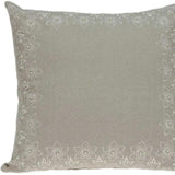 20" X 7" X 20" Decorative Transitional Beige Pillow Cover With Poly Insert - Homeroots - Flyclothing LLC