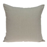 20" X 7" X 20" Traditional Beige Pillow Cover With Poly Insert - Homeroots
