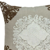20" X 7" X 20" Traditional Beige Pillow Cover With Poly Insert - Homeroots - Flyclothing LLC