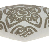 20" X 7" X 20" Bling Ivory Pillow Cover With Poly Insert - Homeroots - Flyclothing LLC