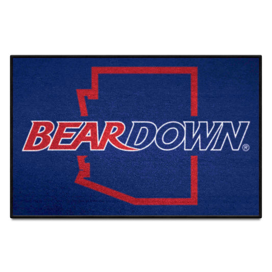 Arizona Starter Mat Accent Rug - 19in. x 30in. Slogan Design - Arizona