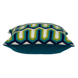 20" X 7" X 20" Handmade Transitional Multicolored Pillow Cover With Poly Insert - Homeroots