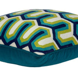 20" X 7" X 20" Handmade Transitional Multicolored Pillow Cover With Poly Insert - Homeroots - Flyclothing LLC