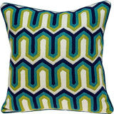 20" X 7" X 20" Handmade Transitional Multicolored Pillow Cover With Poly Insert - Homeroots - Flyclothing LLC