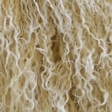 20" Gold Genuine Tibetan Lamb Fur Pillow With Microsuede Backing - Homeroots - Flyclothing LLC